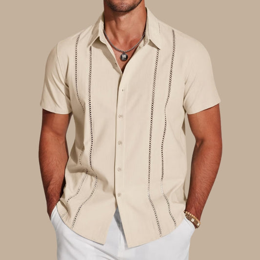 Heren Cuba Guayabera Overhemd | 48% Korting